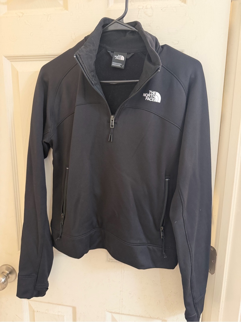 The North Face Women's Black Half-Zip Utility Jacket